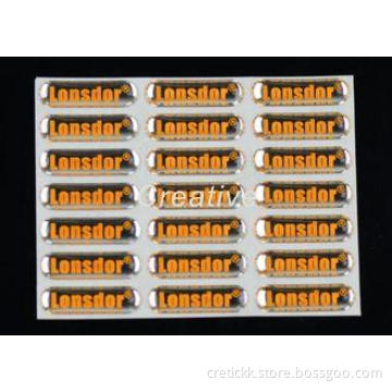 Waterproof Self Adhesive Printable 3D Domed Labels With Epo